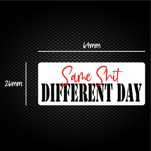 Same Shit - Rude Sticker Packs - Slightly Disturbed - Image 1 of 1