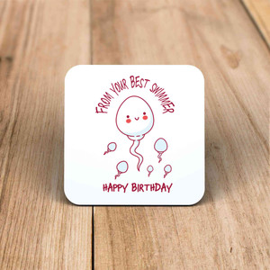 Best Swimmer Coaster - One - 1