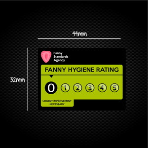 Fanny Hygiene Sticker Pack - One - 1
