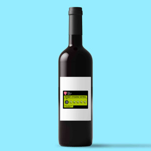 Fanny Hygiene Wine/Beer Label - White - 1