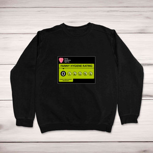 Fanny Hygiene Sweatshirt - Black - 1