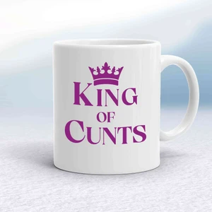 King Of Cunts Mug - White - 1
