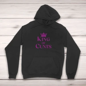 King Of Cunts Hoody - Black - 1