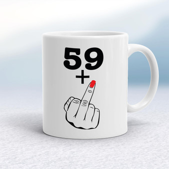 29+, 39+, 49+ or 59+ Lady's Middle Finger - Rude Mugs - Slightly Disturbed - Image 1 of 48