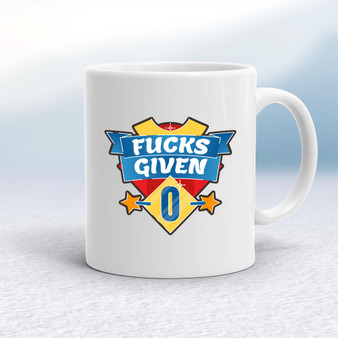 Fucks Given - Rude Mugs - Slightly Disturbed - Image 1 of 20