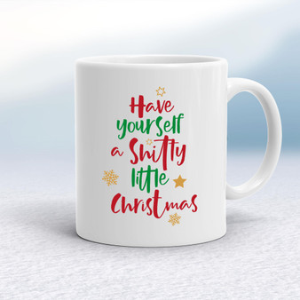 Shitty Little Christmas - Rude Mugs - Slightly Disturbed - Image 1 of 16