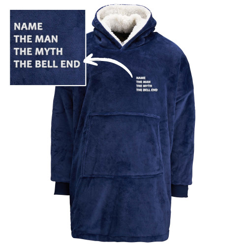 Personalised The Man The Myth - Rude Sherpa Hoodies - Slightly Disturbed - Image 4 of 4 Personalised The Man The Myth - Rude Sherpa Hoodies - Slightly Disturbed - Image 4 of 4