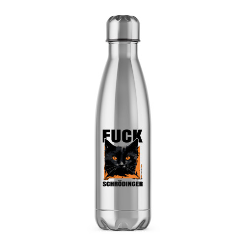 Fuck Schrodinger - Rude Water Bottles - Slightly Disturbed - Image 1 of 2