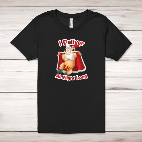 All Night Long - Rude Adult T-Shirts - Slightly Disturbed - Image 1 of 12