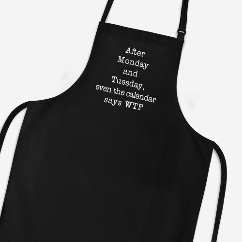 Calendar Says WTF - Rude Aprons - Slightly Disturbed - Image 1 of 4