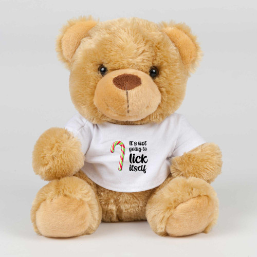 Christmas Not Going To Suck-Lick Itself - Rude Swear Bear - Slightly Disturbed - Image 1 of 4