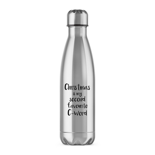 Second Favourite C-Word - Rude Water Bottles - Slightly Disturbed - Image 1 of 6 Second Favourite C-Word - Rude Water Bottles - Slightly Disturbed - Image 1 of 6