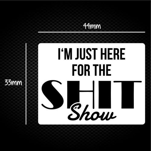 Shit Show - Rude Sticker Packs - Slightly Disturbed - Image 1 of 1