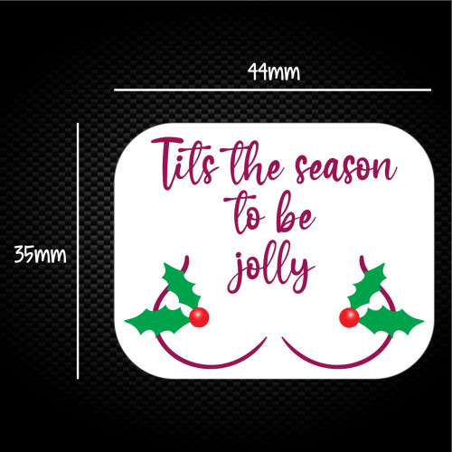 Tits The Season - Rude Sticker Packs - Slightly Disturbed - Image 1 of 1