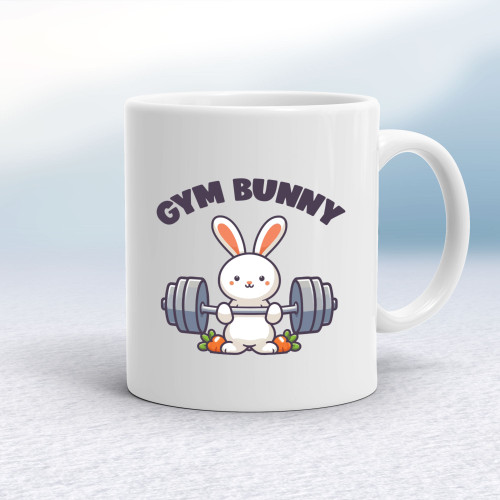 Gym Bunny - Novelty Mugs - Slightly Disturbed - Image 1 of 10