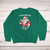 Father Christmas Thinks You're A ... Swearing Sweatshirt - Green - Dick