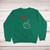 Merry Christmas Middle Finger Sweatshirt - Green - Lady