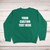 Personalised Text Sweatshirt - Green