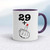 29+, 39+, 49+ or 59+ Lady's Middle Finger - Rude Mugs - Slightly Disturbed