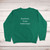 Dyslexic Lives Mattress Sweatshirt - Green