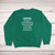 Coffee Because Sweatshirt - Green