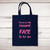 Favourite Face - Rude Tote Bags - Slightly Disturbed - Image 3 of 5