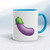 Aubergine Emoji - Rude Mugs - Slightly Disturbed - Image 3 of 12