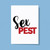 Sex Pest - Rude Greeting Cards - Slightly Disturbed - Image 1 of 1