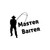 Master Baiter - Rude Vinyl Stickers - Slightly Disturbed - Image 2 of 2