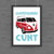 Campervanning Cunt - Rude Posters - Slightly Disturbed - Image 1 of 1