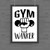 Gym Wanker - Rude Posters - Slightly Disturbed - Image 1 of 1