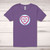 Blow Me Love Heart Sweet Adult T-Shirt - Royal Purple - 8