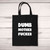 Dumb Motherfucker Tote Bag - Black - 1
