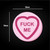 Fuck Me Love Heart Sweet Sticker Pack - One - 1