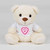 Fuck Me Love Heart Sweet Swear Bear - Cream - 2