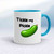 Tickle My Pickle Mug - White/Light Blue - 4