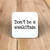 Don't Be A Wankstain Coaster - One - 1