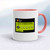 Cock Hygiene Mug - White/Pink - 12