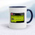 Fanny Hygiene Mug - White/Navy Blue - 6
