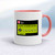 Fanny Hygiene Mug - White/Pink - 11