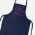 Queen Of Cunts Apron - Navy Blue - 1