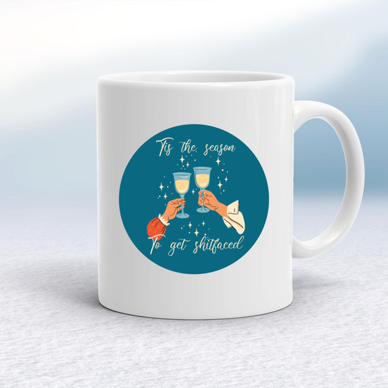 Season To Get Shitfaced - Rude Mugs - Slightly Disturbed - Image 1 of 14