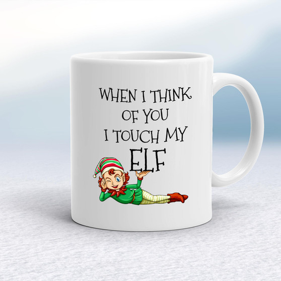 Touch My Elf - Rude Mugs - Slightly Disturbed - Image 1 of 16
