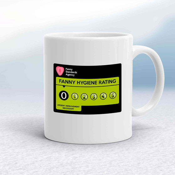 Fanny Hygiene Mug - White - 1