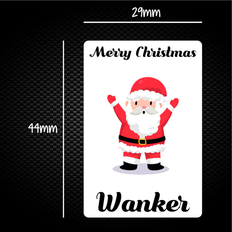 Merry Christmas... Swearing - Rude Sticker Packs - Slightly Disturbed - Image 1 of 2
