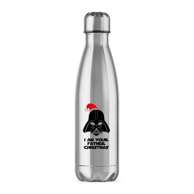 I Am Your Father Christmas - Novelty Water Bottles - Slightly Disturbed - Image 1 of 2