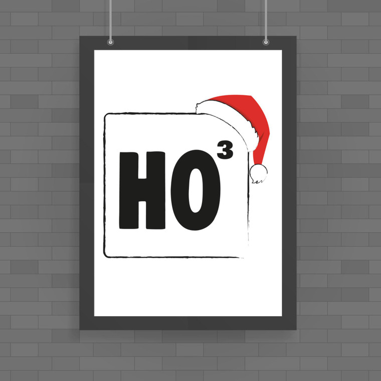 HO Cubed - Geeky Posters - Slightly Disturbed - Image 1 of 1