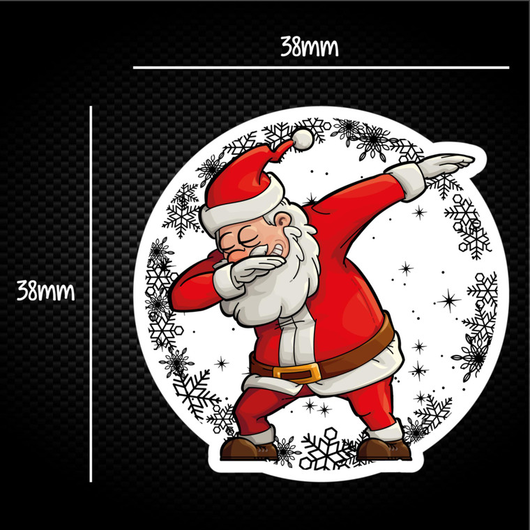 Dabbing Santa - Novelty Sticker Packs - Slightly Disturbed - Image 1 of 1