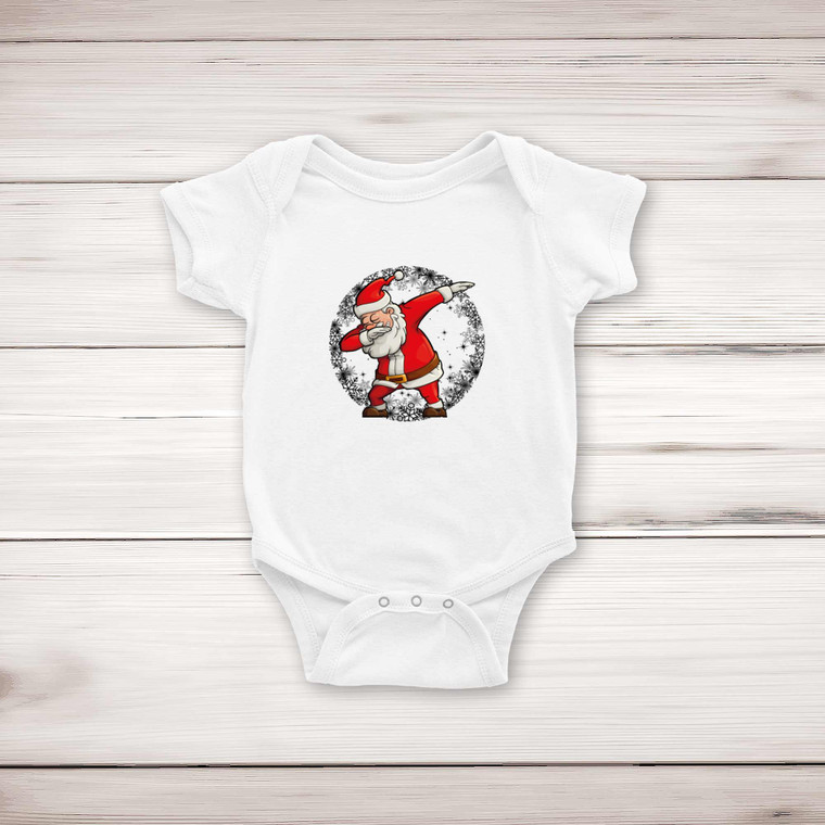 Dabbing Santa - Novelty Babygrows & Sleepsuits - Slightly Disturbed - Image 1 of 4