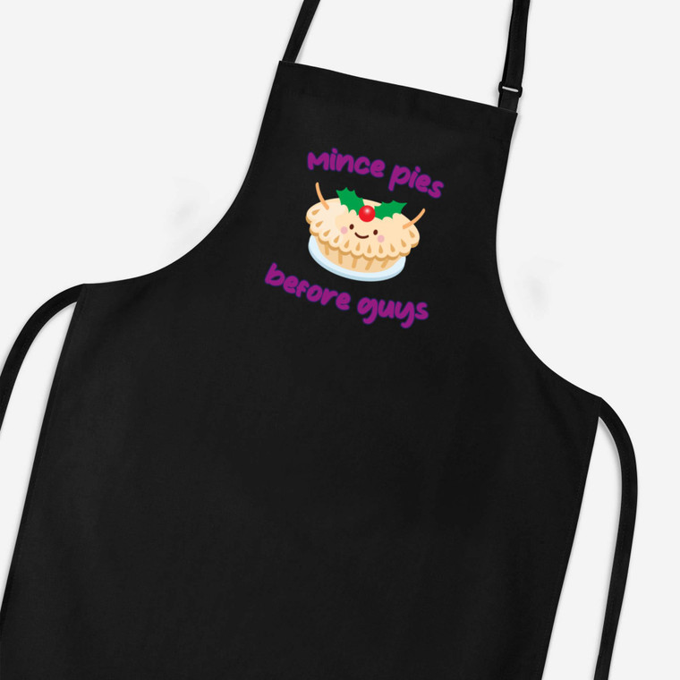 Mince Pies Before Guys - Novelty Aprons - Slightly Disturbed - Image 1 of 3